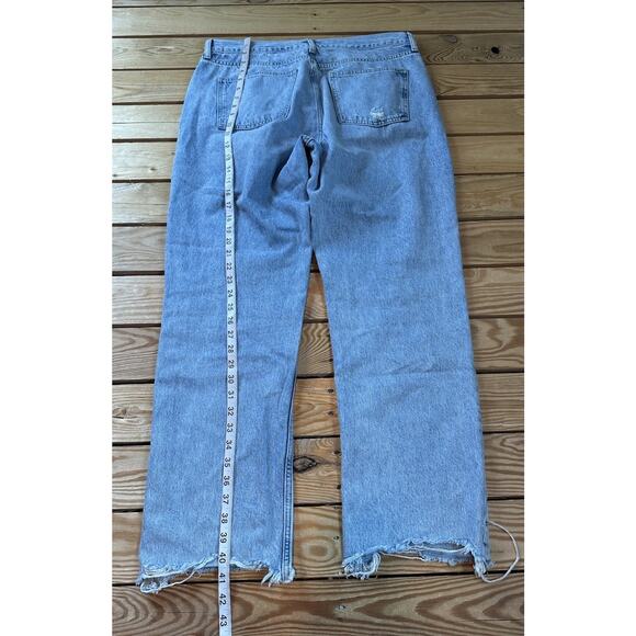 nuuds Women's High Rise Jeans - Faded Blue - Picture 7 of 10